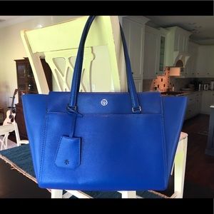 Tory Burch Small Leather Parker Tote